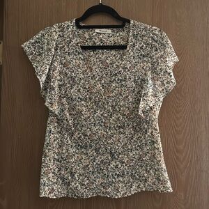 Madewell Floral Blouse